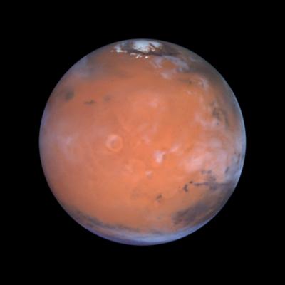 Mars' Tharsis Region
